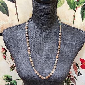 925 STERLING SILVER UTC NATURAL GEMSTONE NECKLACE